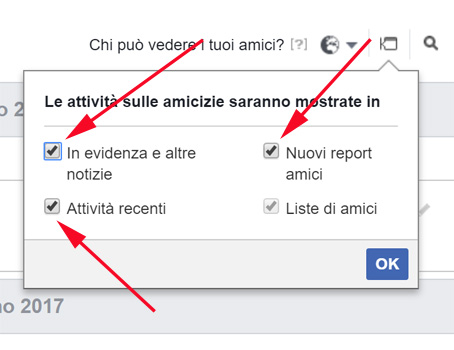 come nascondere gli amici su facebook